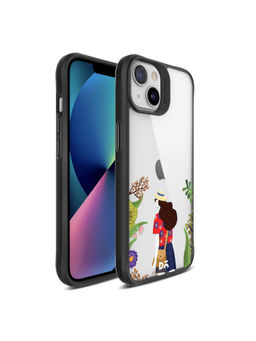 DailyObjects - Rastafari Black Hybrid Clear Case Cover for iPhone 13 Mini 5.4 inch