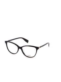 Furla - Women Bordeaux Acetate Eyeglass Frame (55)