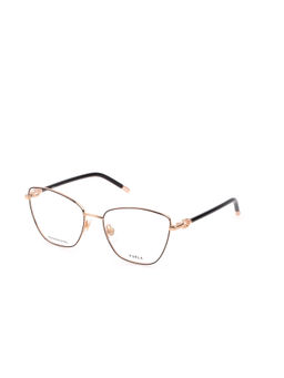 Furla - Women Black Metal Eyeglass Frame (55)