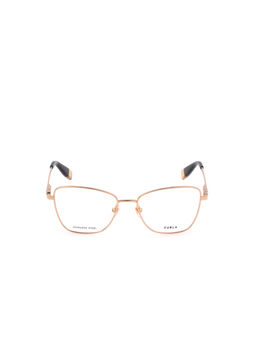 Furla - Women Gold Stainless Steel Eyeglass Frame (53)