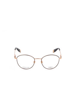 Furla - Women Black Stainless Steel Eyeglass Frame (50)