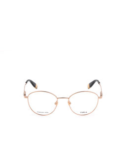 Furla - Women Gold Stainless Steel Eyeglass Frame (50)