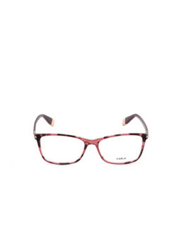 Furla - Women Bordeaux Acetate Eyeglass Frame (54)