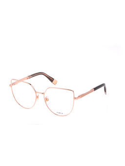 Furla - Women Gold Metal Eyeglass Frame (55)