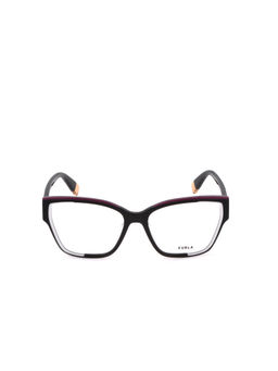 Furla - Women Black Acetate Eyeglass Frame (55)