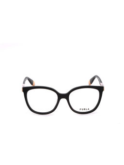 Furla - Women Black Acetate Eyeglass Frame (52)