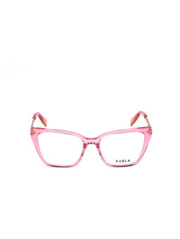 Furla - Women Pink Acetate Eyeglass Frame (53)