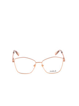 Furla - Women Gold Metal Eyeglass Frame (55)
