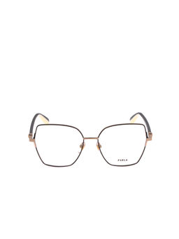 Furla - Women Black Metal Eyeglass Frame (55)