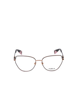 Furla - Women Black Metal Eyeglass Frame (55)