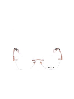 Furla - Women Beige Metal Eyeglass Frame (54)