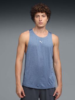 Puma - Cloudspun Mens Blue Running Tank