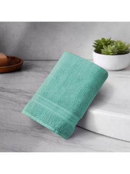 SPACES - Teal Spaces Opulent Cotton 550 GSM Dobby Plain Bath Towel