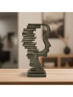 ELARE - Artistic Human Profile Modern Abstract Face Sculpture Figurine
