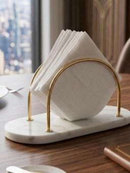 Homearte - Marble Tissue Holder