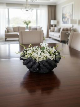 Homearte - Black Hand Multi Utility Bowl Showpiece
