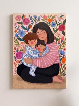 THE ZAPPY BOX - Her Whole World Canvas Frame
