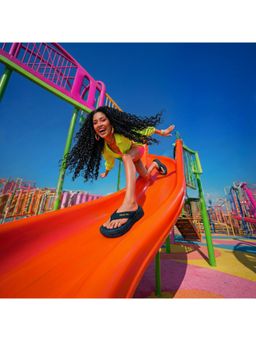 Toucantoes - Women Navy Blue Soft Cushion Sandals