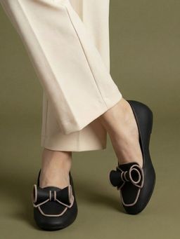 JODYHUB - Women Black Loafers