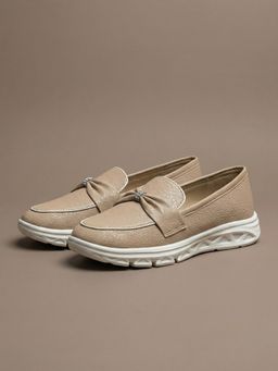 JODYHUB - Women Taupe Loafers