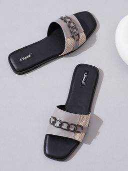 Sherrif Shoes - Women Khaki Comfortable Flats