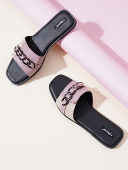 Sherrif Shoes - Women Pink Comfortable Flats