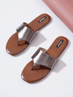 Sherrif Shoes - Women Grey Comfortable Flats