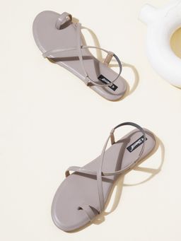 Sherrif Shoes - Women Khaki Comfortable Sandals