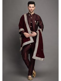 UTSAV FASHION - Men Regular Kurta Churidar with Dupatta