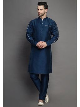 UTSAV FASHION - Mandarin Collar Straight Kurta and Pant