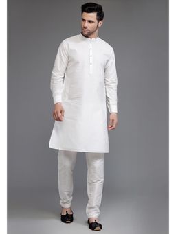 UTSAV FASHION - Mandarin Collar Straight Kurta with Churidar