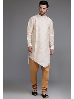 UTSAV FASHION - Mandarin Collar Straight Kurta with Churidar