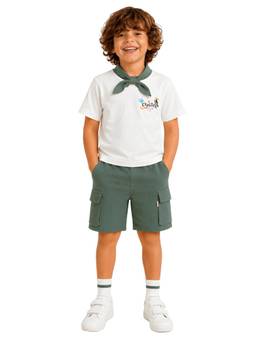 PILOLO - Pocket T-shirt and Pocket shorts for Boys