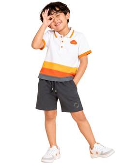 PILOLO - Soft Cotton Lycra Pocket Top and Bottom Set for Boys