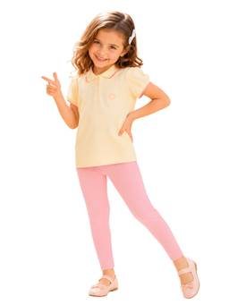 PILOLO - Soft Cotton Lycra Pocket Top and Bottom Set for Girls