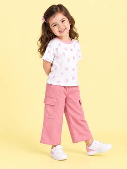 Kidbea - Cotton Girls T-Shirt and Pant Set