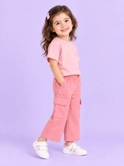 Kidbea - Cotton Unisex Oversized T-Shirt and Pant Set