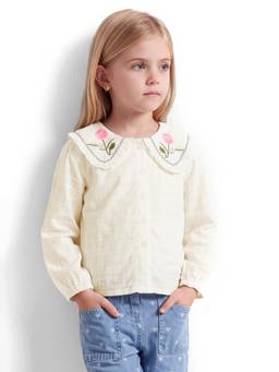 max - Girls Embroidered Top