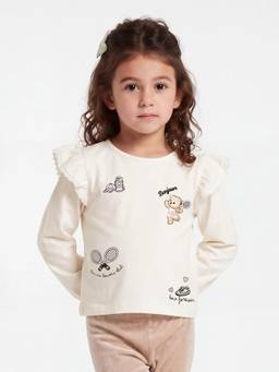 max - Girls Embroidered Top
