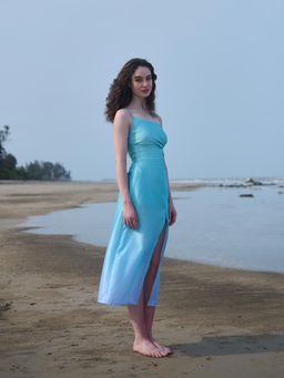 Verano By Tanya - Blue Ombre Azzurra Midi Dress