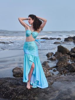 Verano By Tanya - Blue Ombre Azzurra Long Skirt
