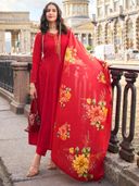 Red color option, Sold out, Currently selected