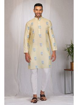 Eleven Brothers - Reading Chair Mulberry Silk Kurta Set (Set of 2)