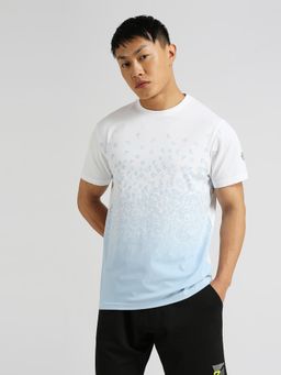 Pepe Jeans - Lahiru Ombre Printed White T-Shirt