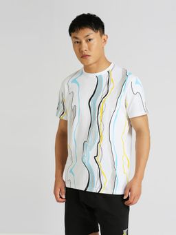 Pepe Jeans - Xenon Placement Printed White T-Shirt