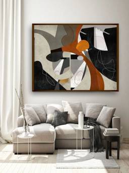 The Art House - Geometric Framed Wall Art