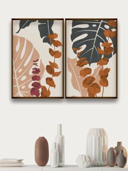 The Art House - Botanical Framed Wall Art (Pack of 2)