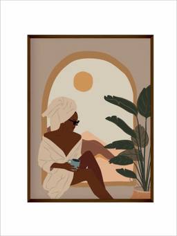 The Art House - Morning Routine Framed Wall Art