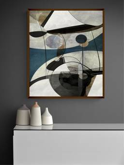 The Art House - Minimalist Geometric Framed Wall Art