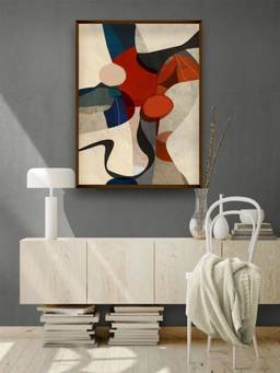 The Art House - Shapes Century Framed Wall Art